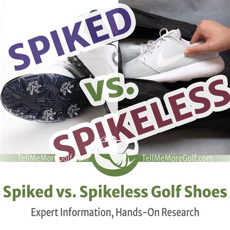 spiked golf shoes vs spikeless|benefits of spikeless golf shoes.